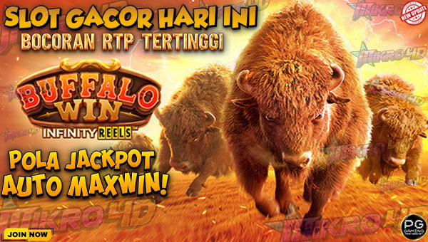 Buffalo Win Slot GACOR Hari Ini! Bocoran RTP Tertinggi & Pola JP Terbaru 2025!