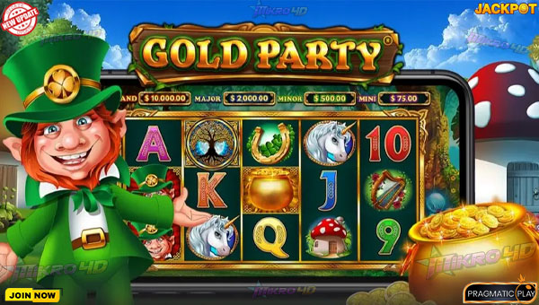 Slot Gold Party: Putaran Seru Menuju Cuan Berkilau